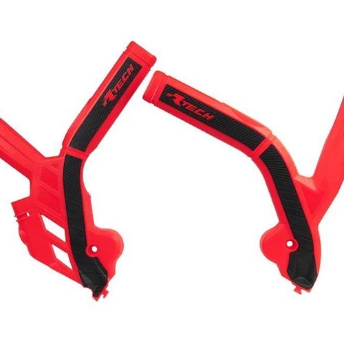 R-TECH RED/BLACK Grippy Frame Guard Beta RR 125-480 2020-2023