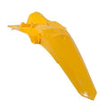 R-TECH Yellow Rear Fender NO LED Yamaha WR250F 2015-2019, WR450F 2015-2019
