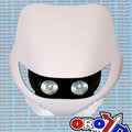 White Universal Headlight Twin Flash