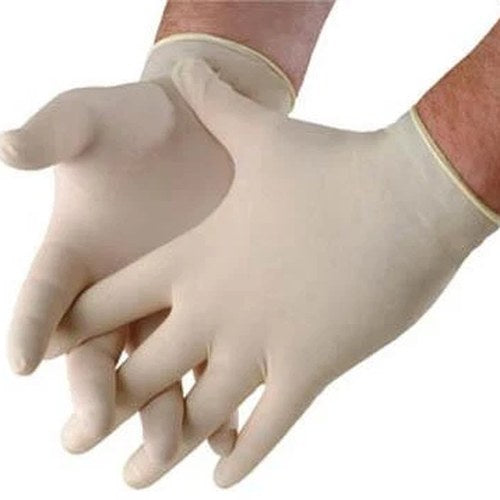 Large Powdered Latex Gloves PK100