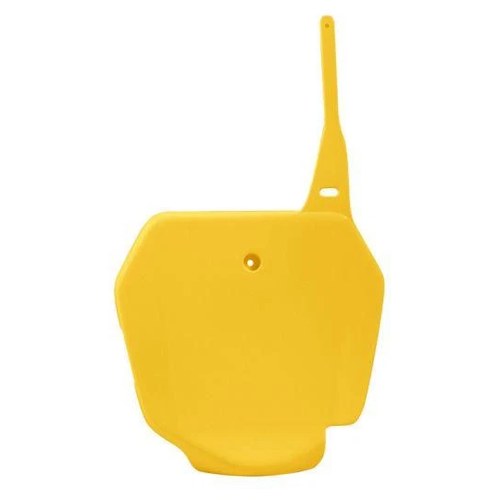R-TECH Yellow Front Plate Suzuki RM85 2003-2023, DR-Z125 2003-2007
