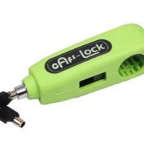 Handlebar Grip Brake Lever Lock (GREEN)