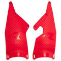 R-TECH Red Triple Clamp Protectors For Beta RX Number Board 2020-2023