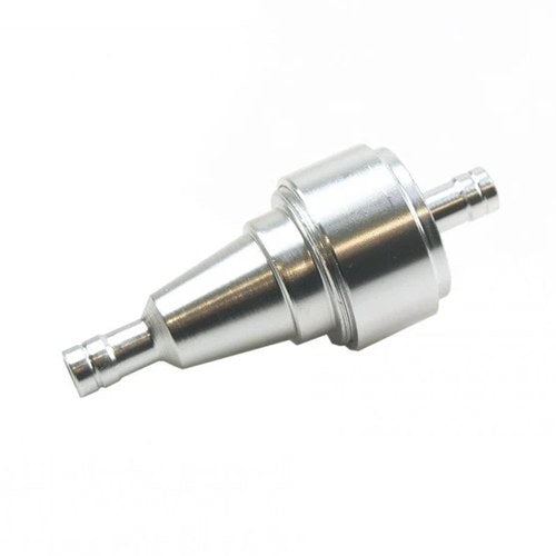 Silver Small Alum Fuel Filter
