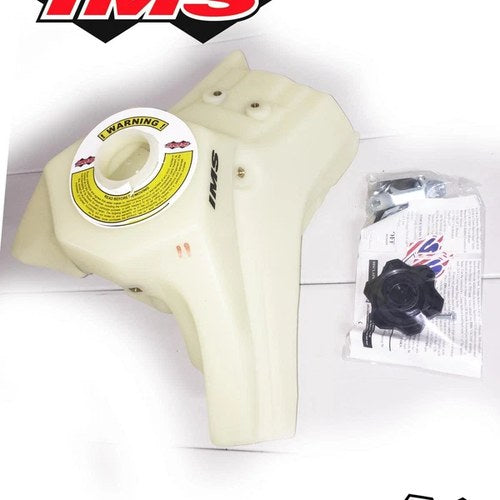 Ims Natural 2.4 gal Fuel Tank+Screw Cap Honda CRF250R 18-21, CRF450R 17-22