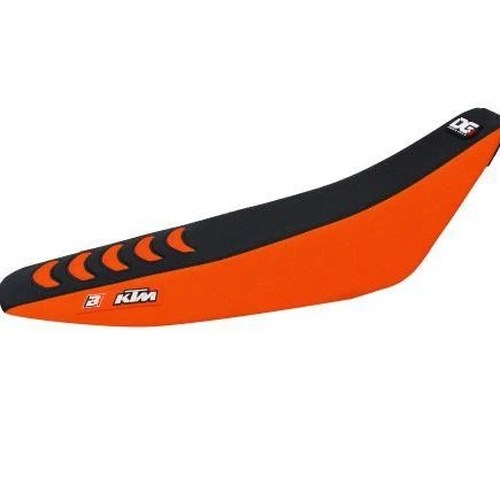 Blackbird ORG/BLK Grip Seat Cover KTM Exc 150-300 08-11, SX/SX-F 125-450 07-10