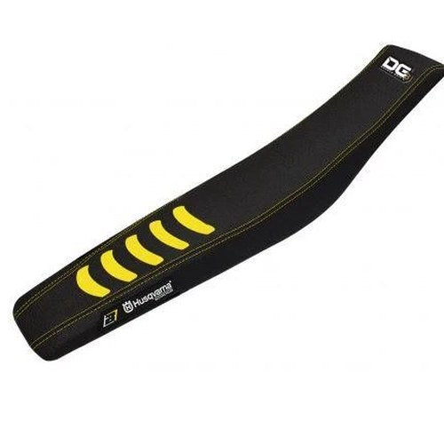 Blackbird BLACK/YELLOW Seat Cover Husqvarna CR 125-250, WR125 2006-2008