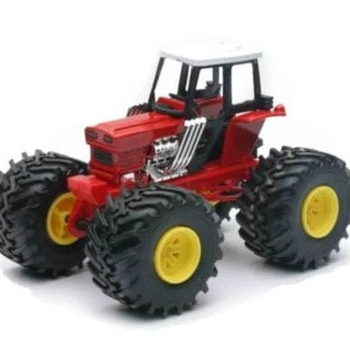 Newray Die Cast Model Monster Truck White And Red, Scale 1:43