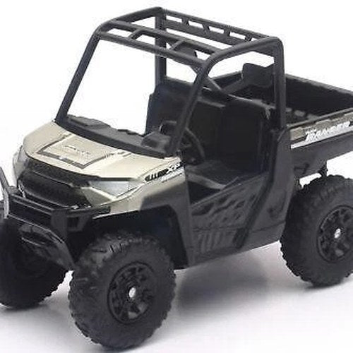 Newray Die Cast Model Polaris Ranger XP1000 EPS 2018, Black, Scale: 1:30
