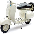 Newray Die Cast Model Vespa 150 VL1T Off White Cream, Scale 1:6