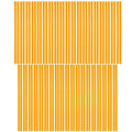 Orange Spoke Skin Set 8.5" & 7.5", 76 Pcs