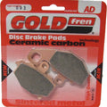 Brake Disc Pads Rear For Kawasaki ZX-10R (ZX1000E8F) 2008