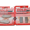 Brake Pads Front & Rear For Ajp PR3 200 M/X 2010-2011