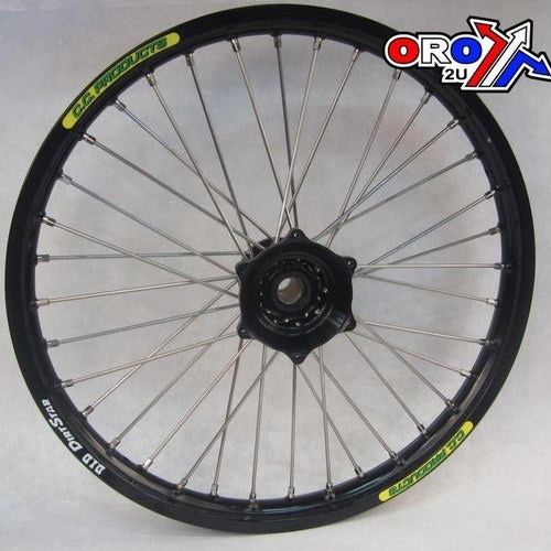 21x1.60 CC Front Wheel Black RIM/HUB Gas 2003 - ON