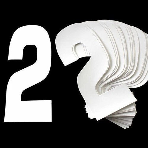 White 8"/20cm 2. PACK/25