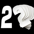 White 8"/20cm 2. PACK/25