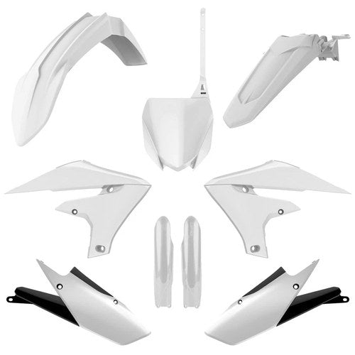 Polisport Plastic Kit Yamaha YZ250F 2019-2023, YZ450F 2018-2022, White