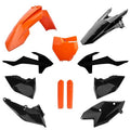 Polisport Plastic Kit + Fork Guards KTM SX/SX-F/XC/XC-F 16-18, ORANGE/BLACK