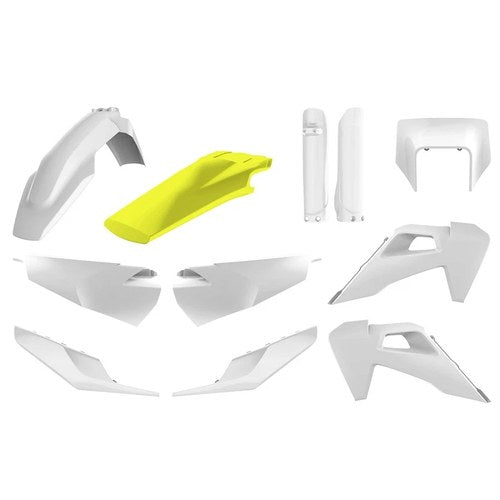 Polisport Plastic Kit + Fork Guards Husqvarna FE250-501 2020-2023, OEM 23