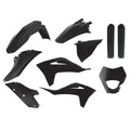 Polisport Plastic Kit + Fork Guards Gas EC250-300, EC250F-350F 21-23, Black