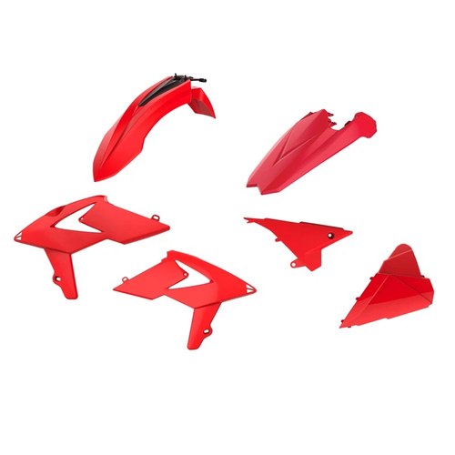Polisport Plastic Kit Beta RR 125-480 2T+4T 2018-2019, Red