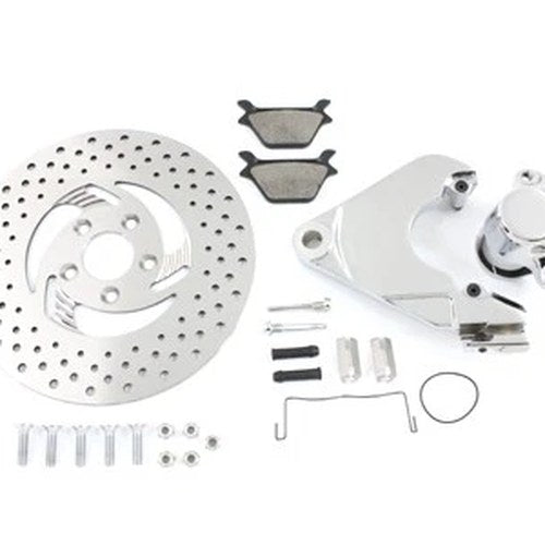 Rear Caliper Kit Chrome for Harley-Davidson