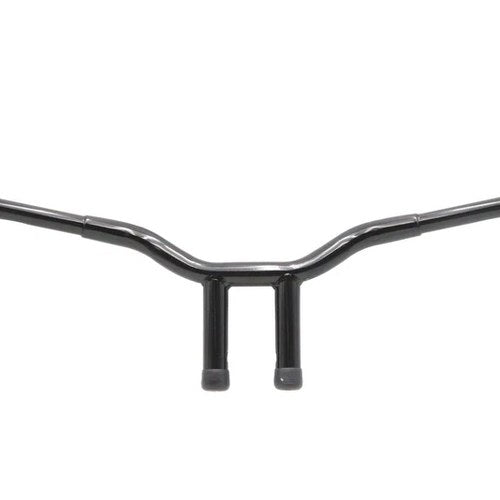 10 inch Combat Style Riser Handlebar Black for Harley-Davidson