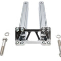 Wyatt Gatling 12 inch Pirate Style Riser Set Chrome for Harley-Davidson
