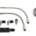 Panhead Rocker Box Oil Line and Gauge Kit for Harley-Davidson