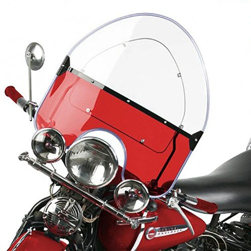 National Cycle Spring Fork Windshield Red for Harley-Davidson