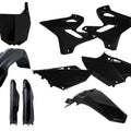 Acerbis Full Plastics Kit Black fits Yamaha YZ250 2-Stroke/YZ125/YZ250X 2-Stroke