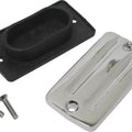 HardDrive Brake Master Cylinder Cover Front Chrome #21-044C Harley Davidson