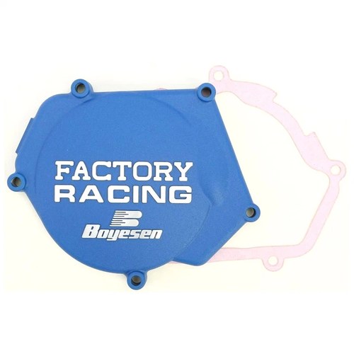 Boyesen Blue Ignition Cover Yamaha YZ250 1999-2025, YZ250X 2016-2025
