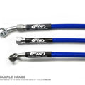 Fir Front Brake Hose BLUE/BLK Yamaha WR426F 2000-2002, WR450F 03-04