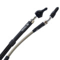Venhill Rear Brake Hose SILVER/BLK, KTM EXC/SX 250/360 1994-1997