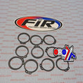 Front Sprocket Circlip X10, Kawasaki KX250F 06-12