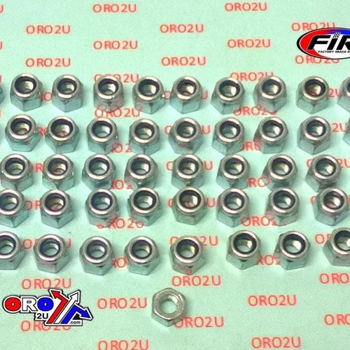 Nylock M6 Nut PACK/50, Regular 8X10mm