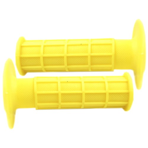 Full Waffle Yellow Grips, 22/25mm