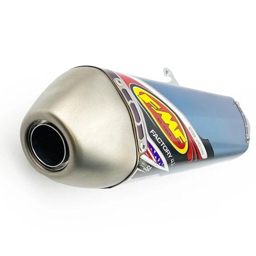 Fmf Factory Titanium Silencer (BLUE) Suzuki RM-Z250 2011-2012