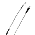 Venhill Front Brake Hose SILVER/BLK, Yamaha YZ125/YZ250 1989