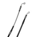 Venhill Rear Brake Hose SILVER/BLK, Yamaha WR450F 2012-2016