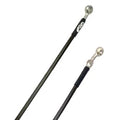 Fir Front Brake Hose CARBON/BLK, Kawasaki KLX450R 2008-2023