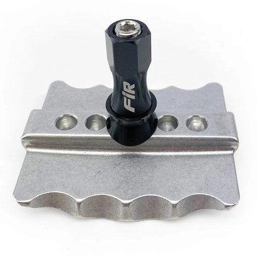 Heavy Duty Silver CNC Alloy Tyre Rim Lock 2.50