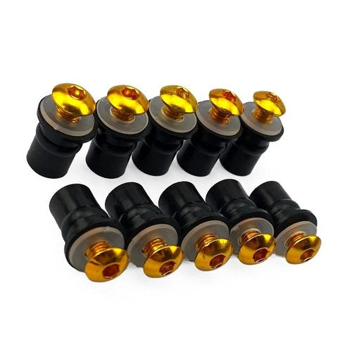 Gold Screen Screw Kit M5 X 16mm (PACK OF 10)