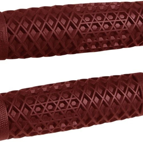 Odi Vans Cult V-Twin Motorcycle Grips Oxblood 7/8" 5"