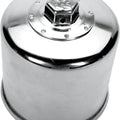 K&N Oil Filter Chrome #KN-138C for Suzuki/Cagiva/Aprilia
