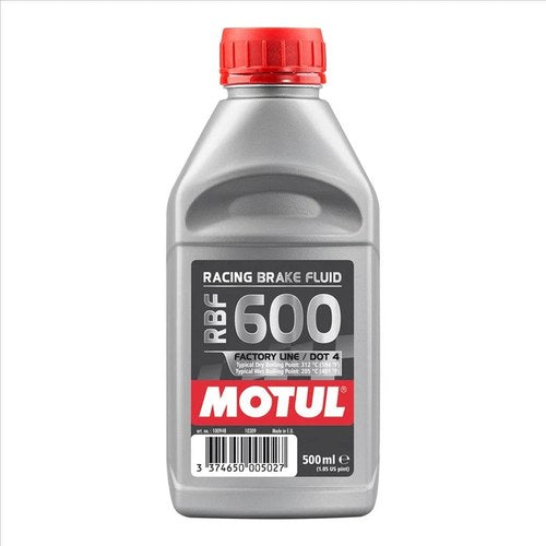 Motul Rbf 600 Factory Line 500ml, 100% Synthetic, Racing Brake Fluid