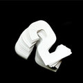 White 6" Race Numbers - 2 Two, Each, Vinyl Sticker