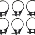 Moose Carburetor Clamps 35-38mm Black 6-Pack