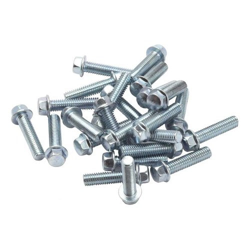 M6 Flange Head Bolt Pack M6 X 25mm